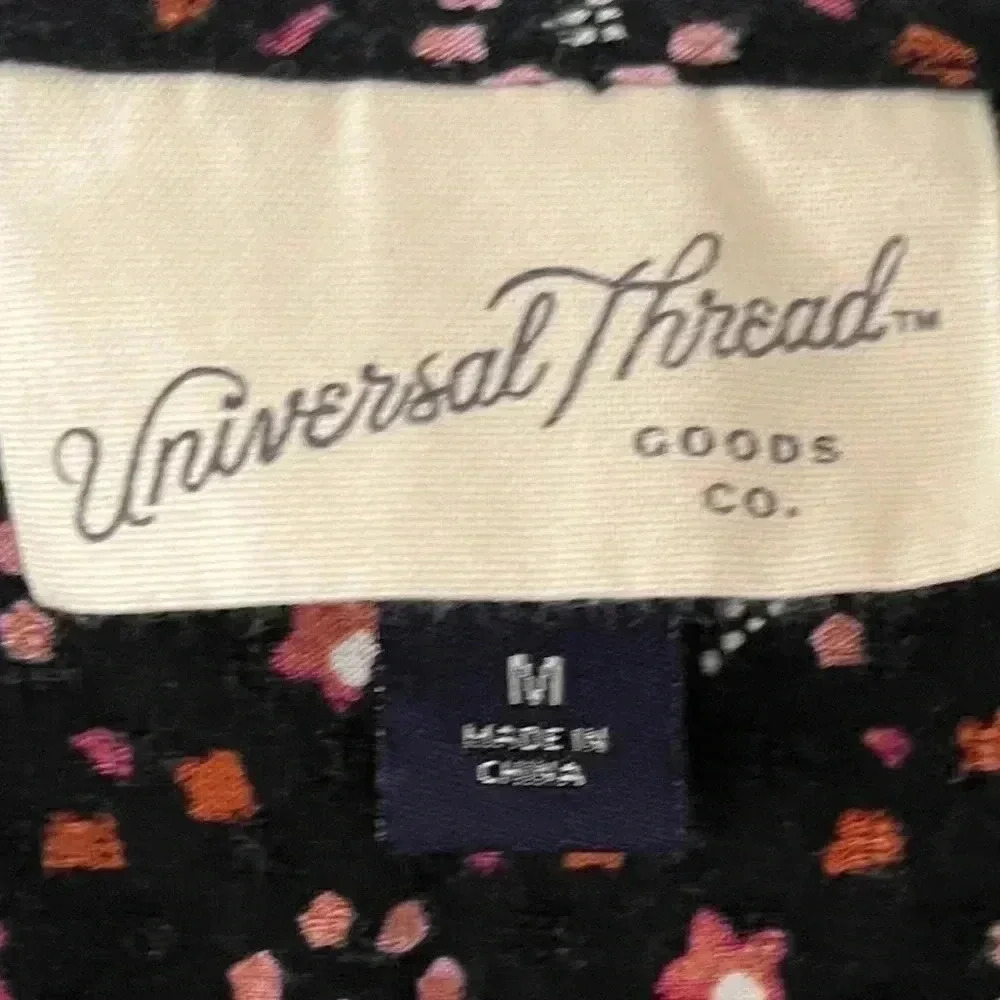 Universal Thread babydoll/empire waist boho blouse size M - Picture 4 of 5